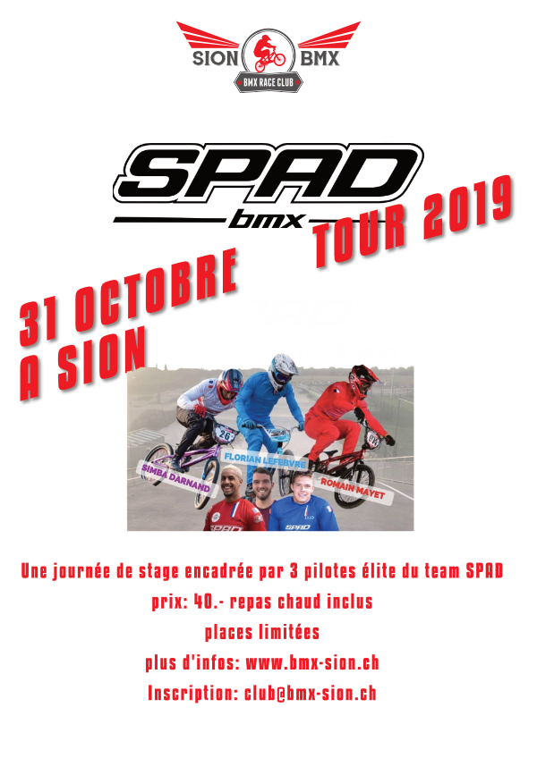 SPAD BMX tour 2019
