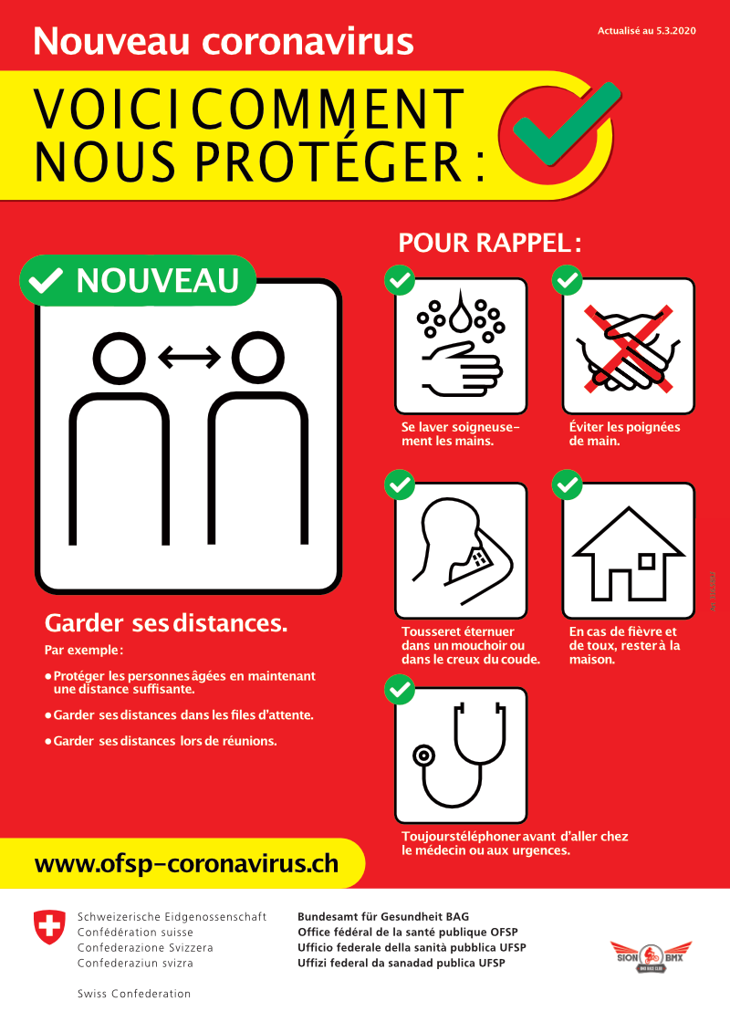 protection coronavirus BMX